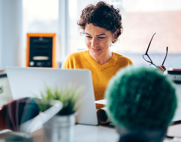 A person looking at a computer AI-generated content may be incorrect.