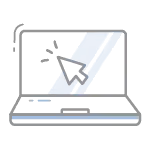A computer with a mouse cursor AI-generated content may be incorrect.